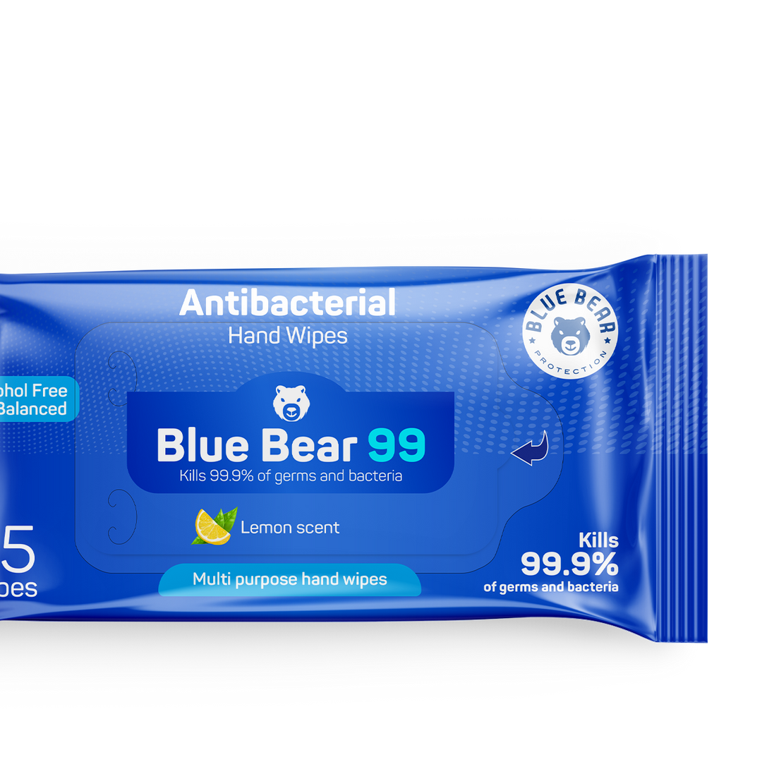 Antibacterial Wipes - 15 Count Packs